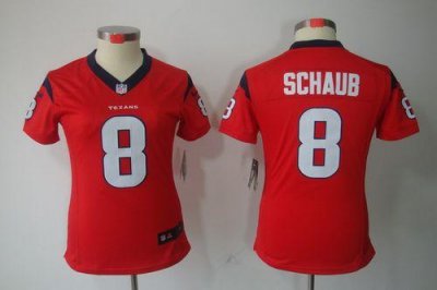 Jerseys Factory Cheap Nike Texans #8 Matt Schaub Red Alternate W