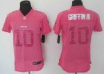 Jerseys Factory Cheap Nike Redskins #10 Robert Griffin III Pink