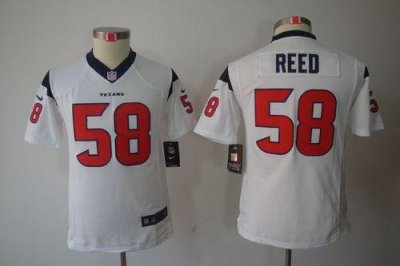Jerseys Factory Cheap Nike Texans #58 Brooks Reed White Youth Em
