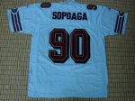Jerseys Factory Cheap 49ers Isaac Sopoaga #90 Stitched White NFL