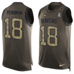 Jerseys Factory Cheap Nike Ravens #18 Breshad Perriman Green Men