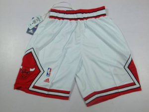 Jerseys Factory Cheap Chicago Bulls White NBA Shorts