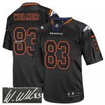 Jerseys Factory Cheap Nike Broncos #83 Wes Welker Lights Out Bla