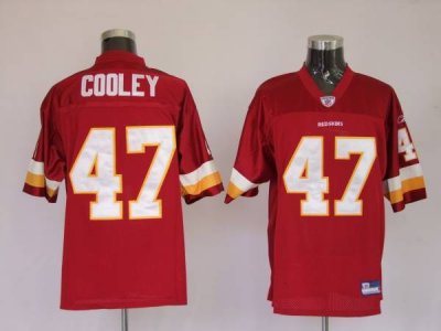 Jerseys Factory Cheap Redskins #47 Chris Cooley Stitched Red NFL