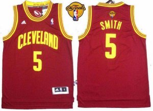 Jerseys Factory Cheap Revolution 30 Cavaliers #5 J.R. Smith Red