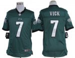 Jerseys Factory Cheap Nike Eagles #7 Michael Vick Midnight Green