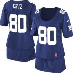 Jerseys Factory Cheap Nike Giants #80 Victor Cruz Royal Blue Tea