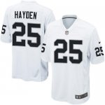 Jerseys Factory Cheap Nike Raiders #25 D.J. Hayden White Men's E