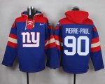 Jerseys Factory Cheap Nike Giants #90 Jason Pierre-Paul Royal Bl