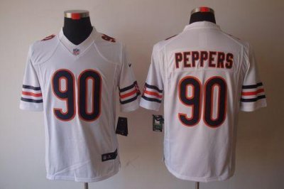 Jerseys Factory Cheap Nike Bears #90 Julius Peppers White Men's
