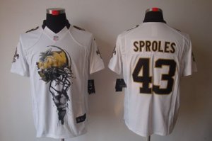Jerseys Factory Cheap Nike Saints #43 Darren Sproles White Men's