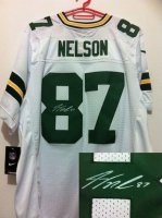 Jerseys Factory Cheap Nike Packers #87 Jordy Nelson White Men's