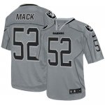 Jerseys Factory Cheap Nike Raiders #52 Khalil Mack Lights Out Gr