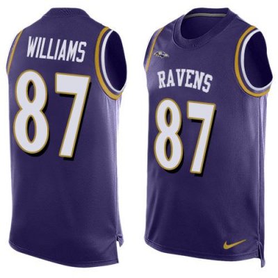 Jerseys Factory Cheap Nike Ravens #87 Maxx Williams Purple Team