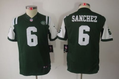 Jerseys Factory Cheap Nike Jets #6 Mark Sanchez Green Team Color