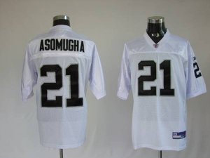 Jerseys Factory Cheap Raiders #21 Nnamdi Asomugha White Embroide