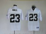 Jerseys Factory Cheap Raiders DeAngelo Hall #23 Stitched White N