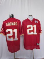 Jerseys Factory Cheap Chiefs #21 Javier Arenas Red Stitched NFL