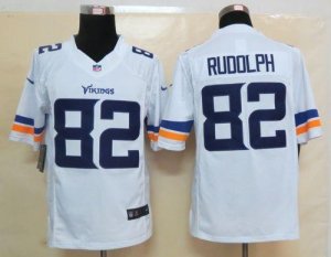 Jerseys Factory Cheap Nike Vikings #82 Kyle Rudolph White Men's