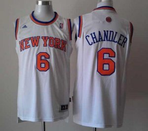 Jerseys Factory Cheap Revolution 30 Knicks #6 Tyson Chandler Whi