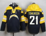 Jerseys Factory Cheap Nike Chargers #21 LaDainian Tomlinson Navy