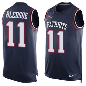 Jerseys Factory Cheap Nike Patriots #11 Drew Bledsoe Navy Blue T