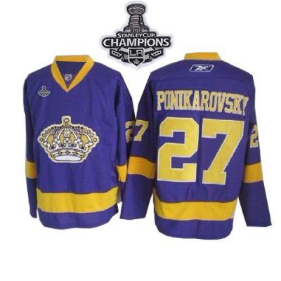 Jerseys Factory Cheap Kings #27 Alexei Ponikarovsky 2012 Stanley