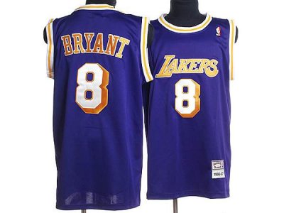 Jerseys Factory Cheap Mitchell and Ness Lakers #8 Kobe Bryant St