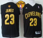 Jerseys Factory Cheap Cavaliers #23 LeBron James Black Fashion T