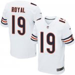 Jerseys Factory Cheap Nike Bears #19 Eddie Royal White Men's Sti