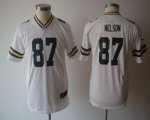 Jerseys Factory Cheap Nike Packers #87 Jordy Nelson White Youth