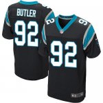 Jerseys Factory Cheap Nike Panthers #92 Vernon Butler Black Team