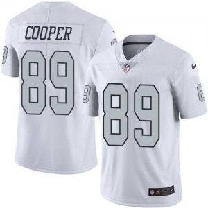Jerseys Factory Cheap Nike Raiders #89 Amari Cooper White Men's