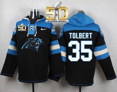 Jerseys Factory Cheap Nike Panthers #35 Mike Tolbert Black Super