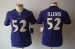 Jerseys Factory Cheap Nike Ravens #52 Ray Lewis Purple Team Colo