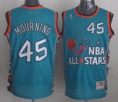 Jerseys Factory Cheap Mitchell And Ness Heat #45 Alonzo Mourning