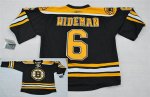 Jerseys Factory Cheap Bruins #6 Dennis Wideman Embroidered Black