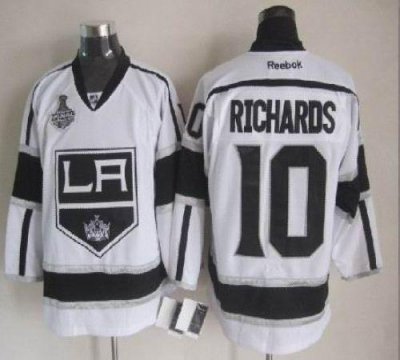 Jerseys Factory Cheap Kings #10 Mike Richards 2012 Stanley Cup F