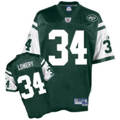 Jerseys Factory Cheap Jets Dwight Lowery #34 Stitched Green NFL