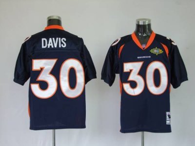 Jerseys Factory Cheap Mitchel & Ness Broncos #30 Terrell Davis B