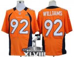 Jerseys Factory Cheap Nike Broncos #92 Sylvester Williams Orange