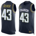 Jerseys Factory Cheap Nike Chargers #43 Branden Oliver Navy Blue