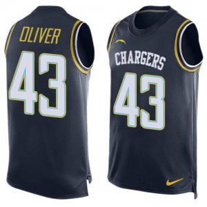 Jerseys Factory Cheap Nike Chargers #43 Branden Oliver Navy Blue