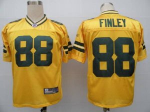 Jerseys Factory Cheap Packers #88 Jermichael Finley Yellow Stitc