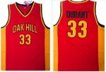 Jerseys Factory Cheap Warriors #33 Kevin Durant Red Oak Hill Aca