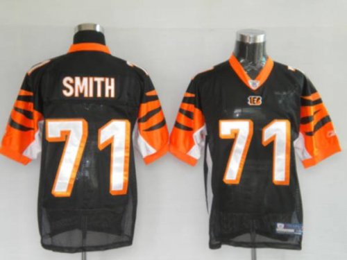 Jerseys Factory Cheap Bengals #71 Andre Smith Black Stitched NFL