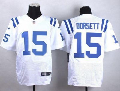 Jerseys Factory Cheap Nike Colts #15 Phillip Dorsett White Men's