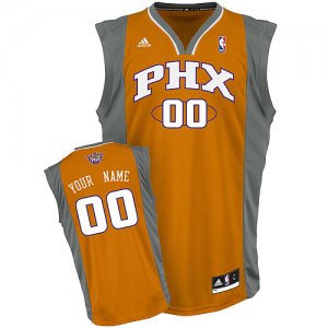 Jerseys Factory Cheap Suns Personalized Authentic Orange NBA Jer