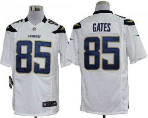 Jerseys Factory Cheap Nike Chargers #85 Antonio Gates White Men'