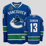 Jerseys Factory Cheap Canucks 2011 Stanley Cup Finals #13 Mats S